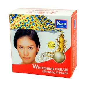 YOKO Leke ve Gözenek Sıkılaştırıcı Krem (Ginseng&İnci Özlü) 4gr.